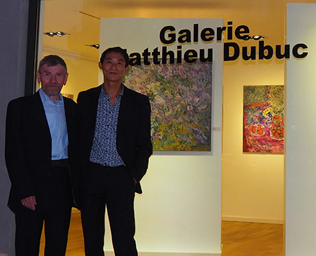 Владелец художественной галереи Маттье Дюбюк очень хорошо знаком с художником и его творчеством